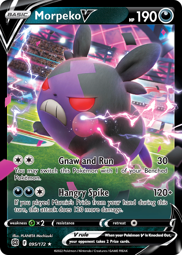 Brilliant Stars Morpeko V #95/172